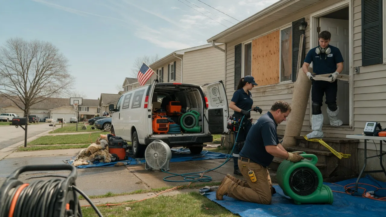 Water Damage Restoration in Clay, KY near me